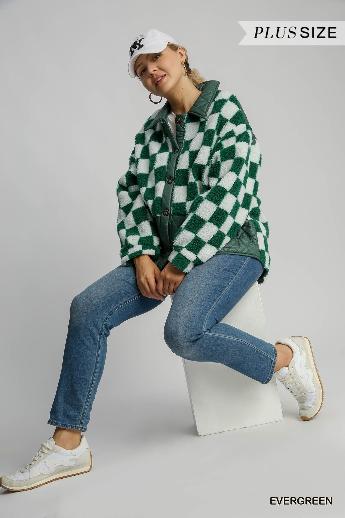 Checkered Fleece Jacket