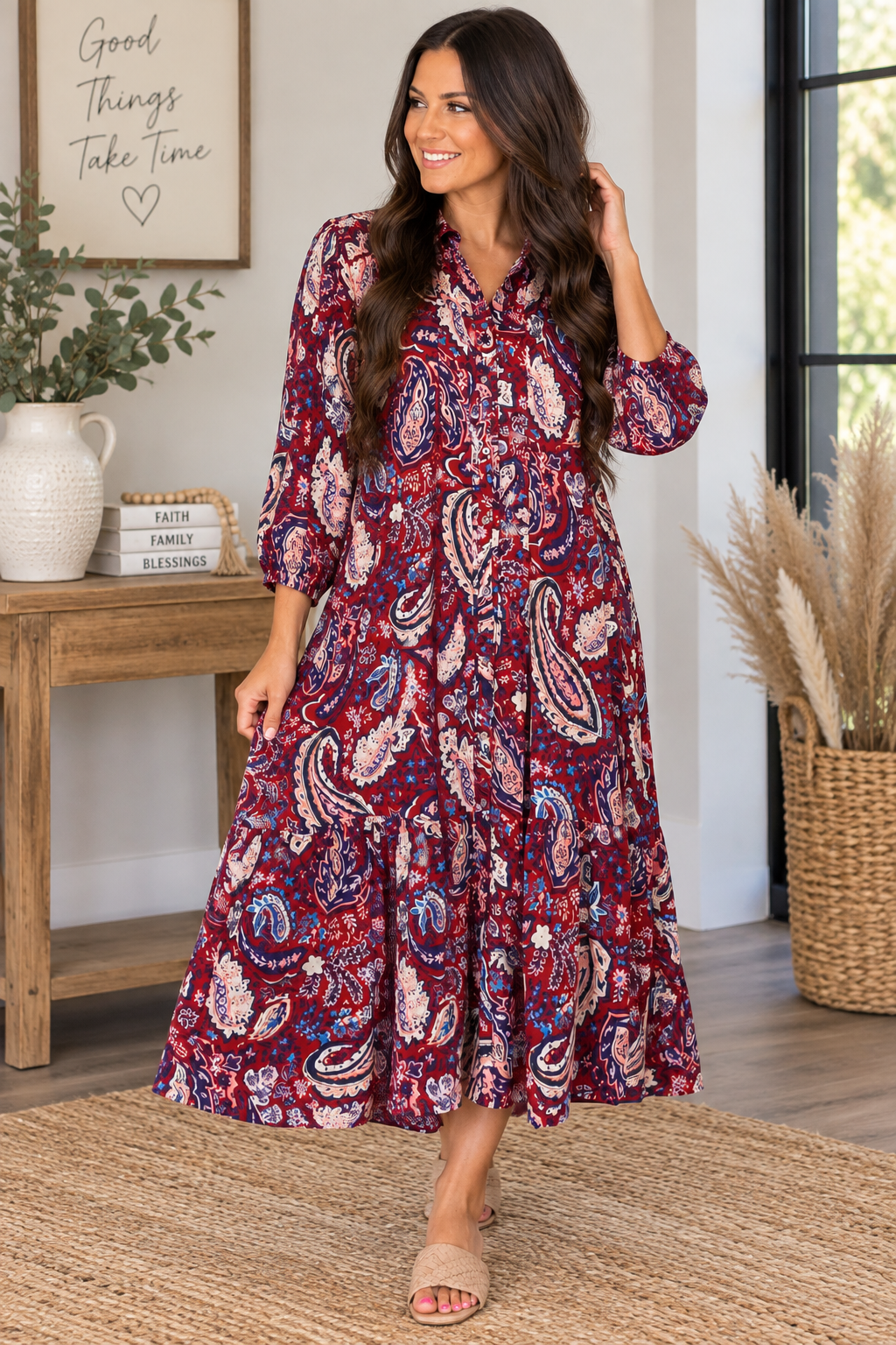 Faithful Beauty Maxi Dress