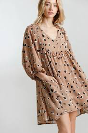 Roxie• Animal Print Dress/Tunic