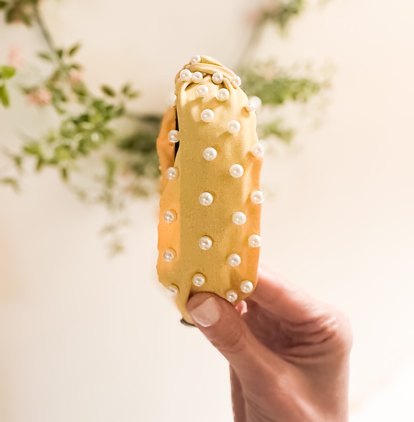 Pearl Knotted Headband