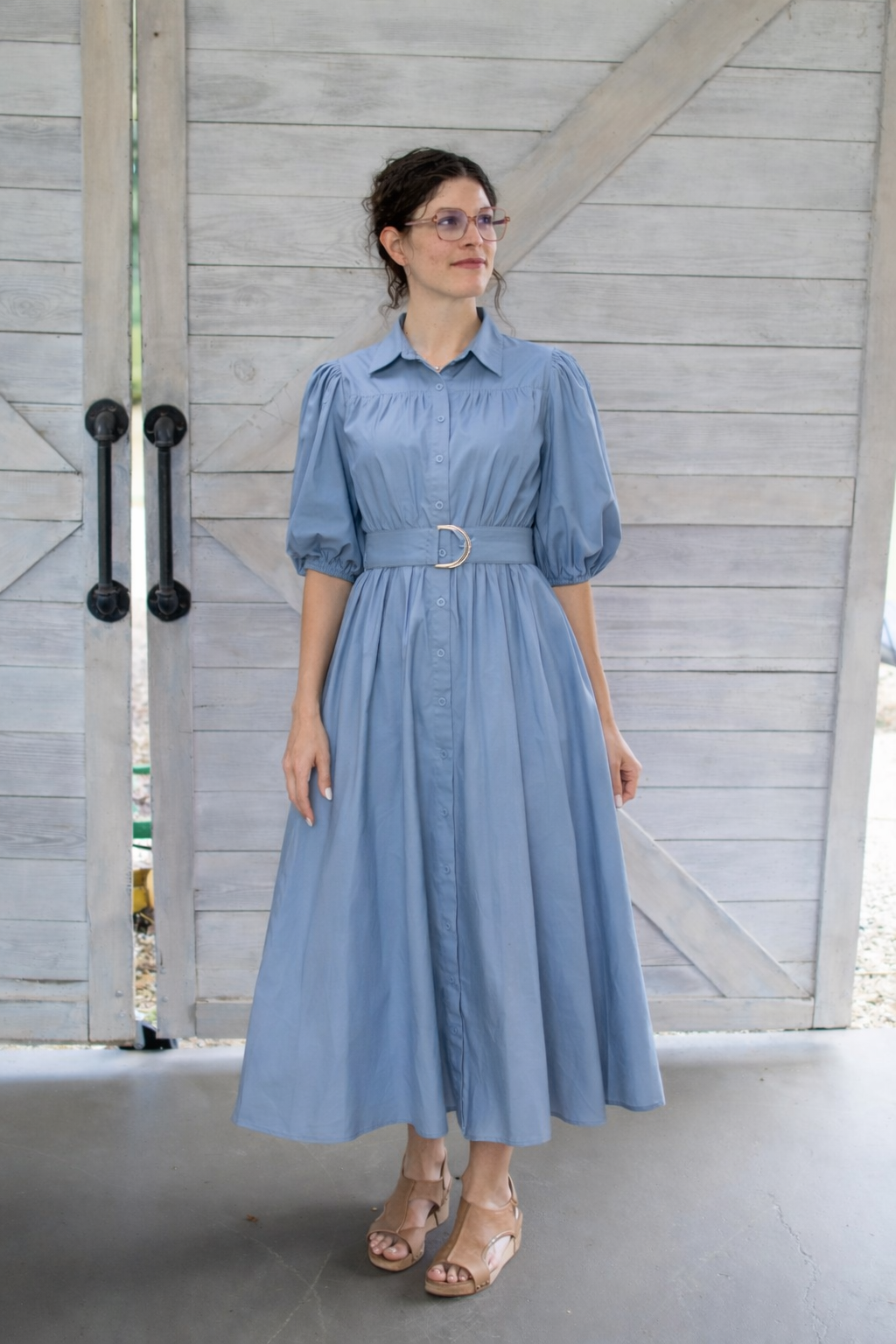 Maddie • Chambray Dress