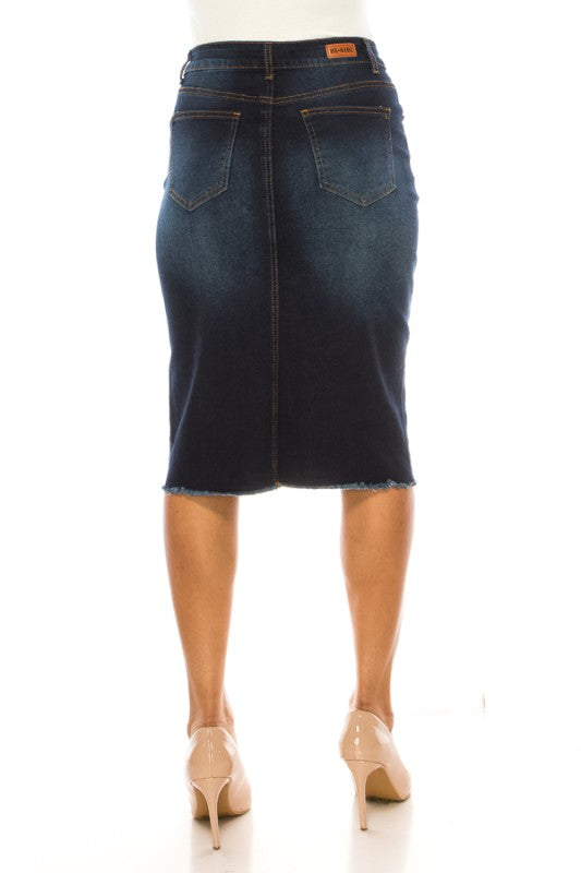 The Ruth Denim Skirt