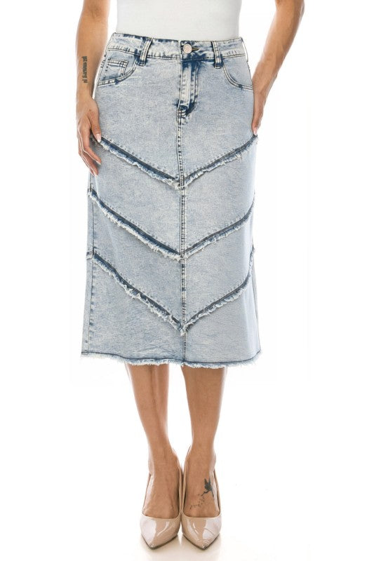 The Promise Denim Skirt
