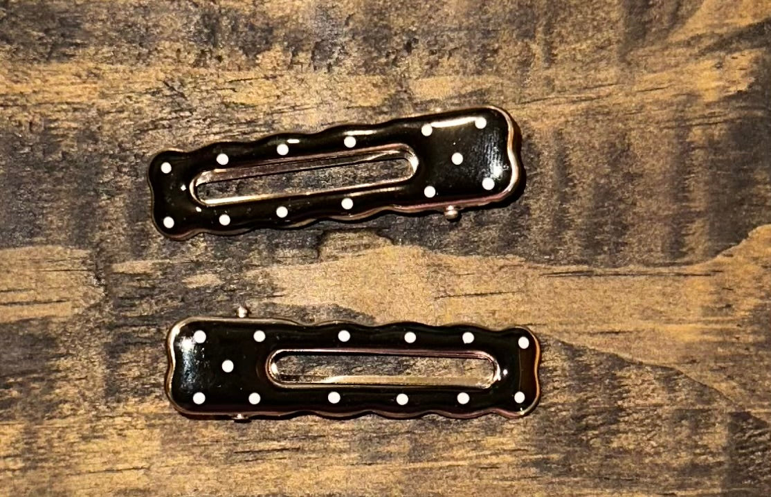 Polka Dot Clips