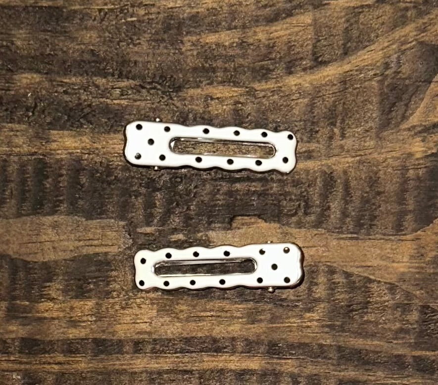 Polka Dot Clips