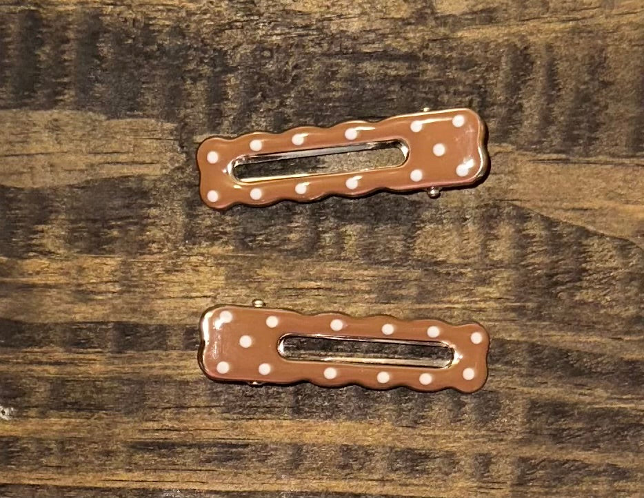 Polka Dot Clips