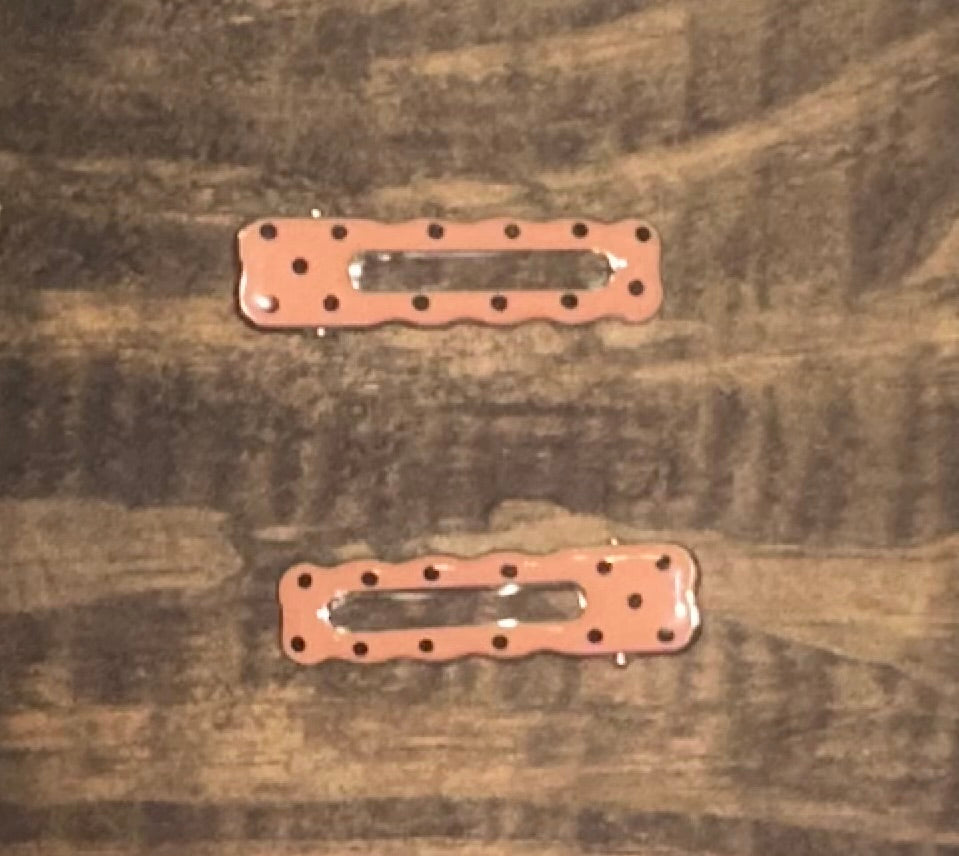 Polka Dot Clips