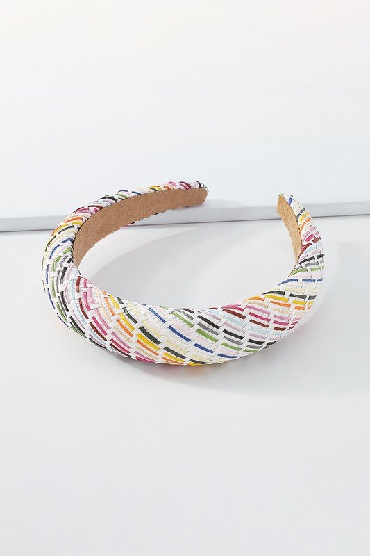 Woven Multicolored Pattern Headband