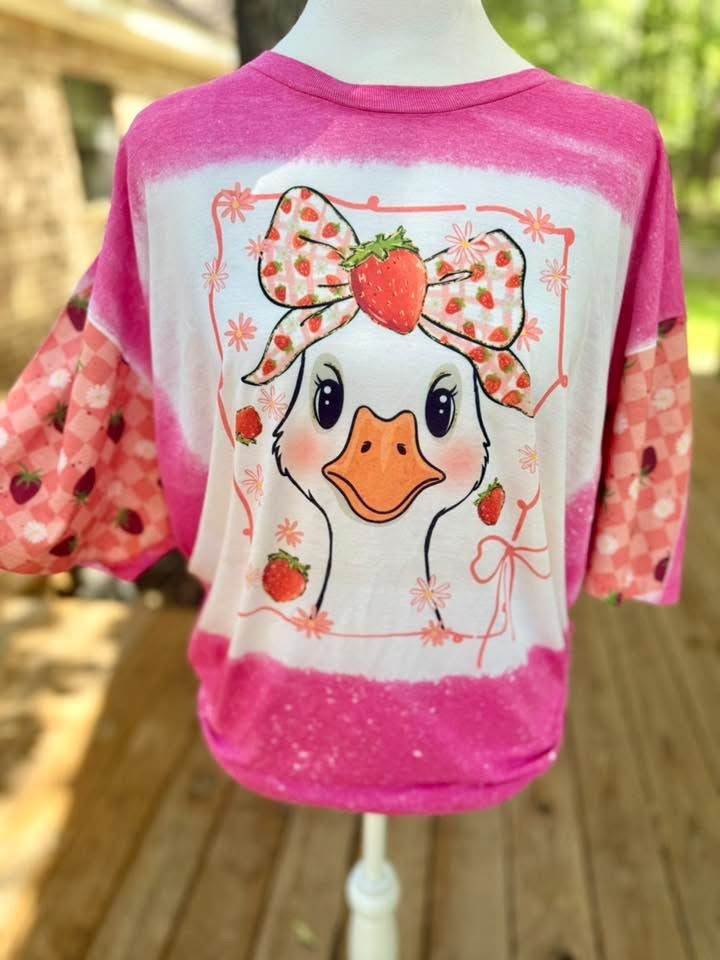 Strawberry Goose Tee (Preorder)