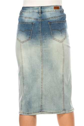 Hombre Denim Skirt