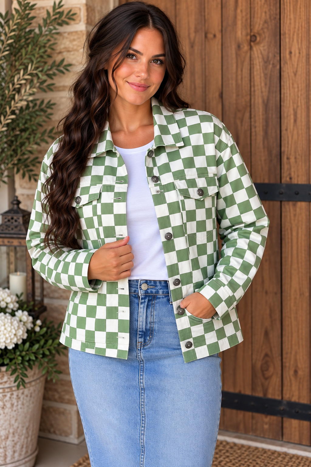 Willow Checkered Jacket