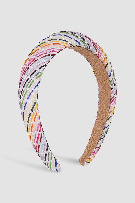 Woven Multicolored Pattern Headband