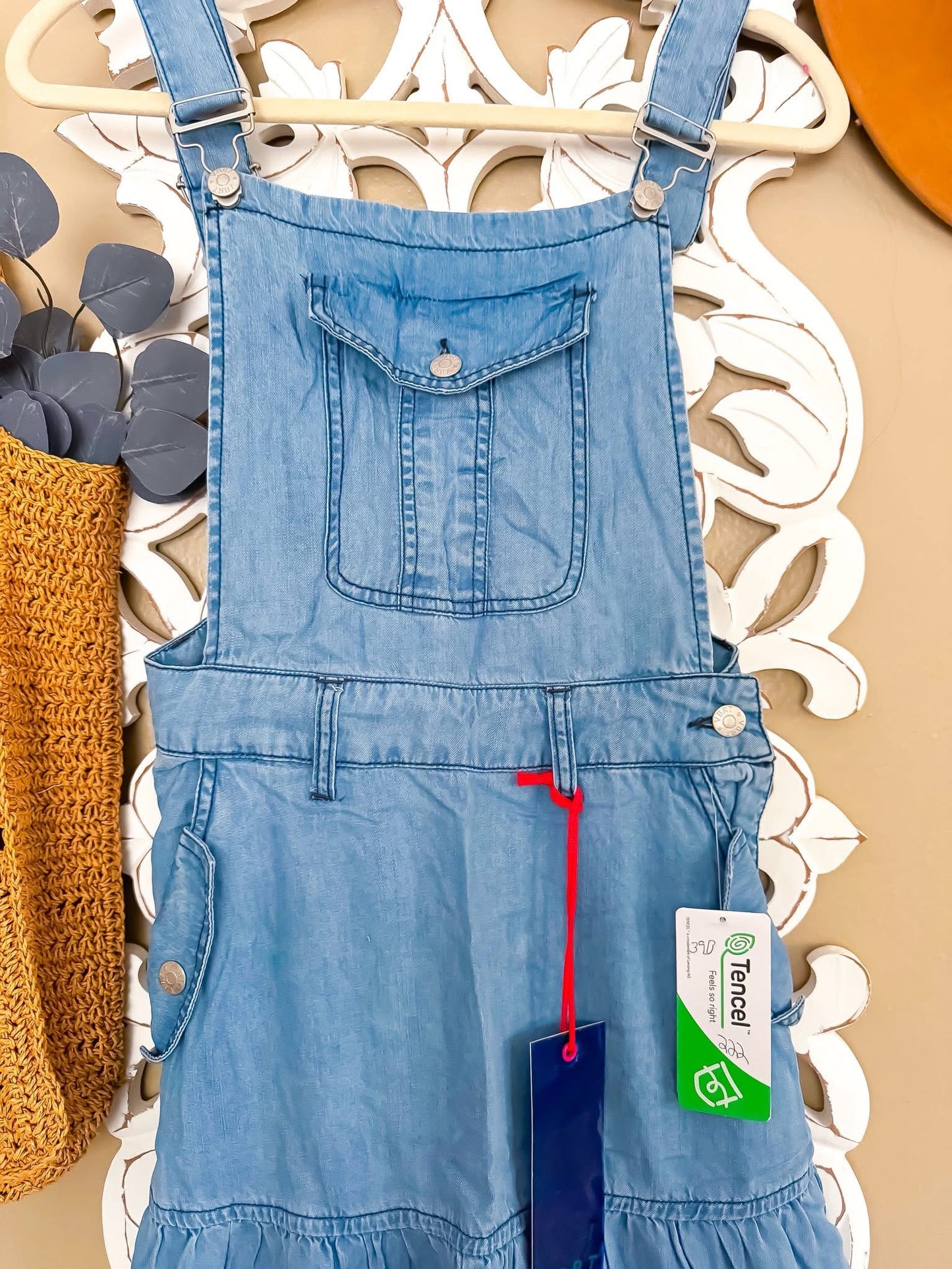 Denim Overall Dress