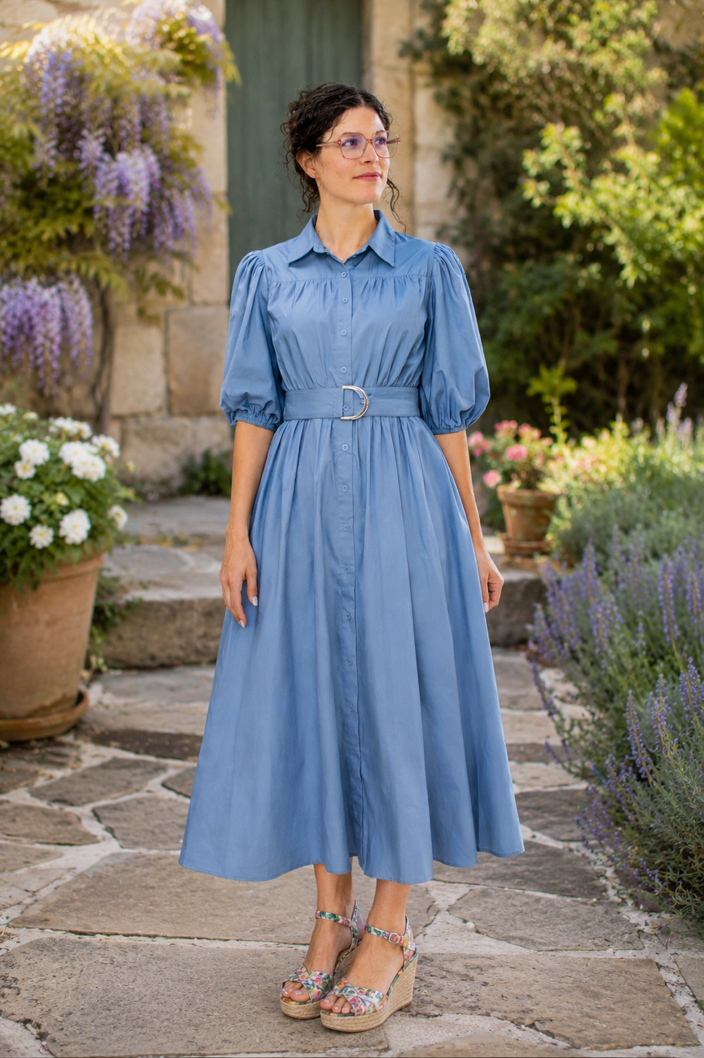 Maddie • Chambray Dress