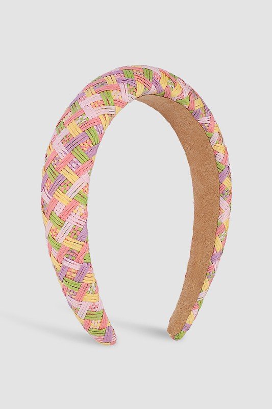 Woven Multicolored Pattern Headband