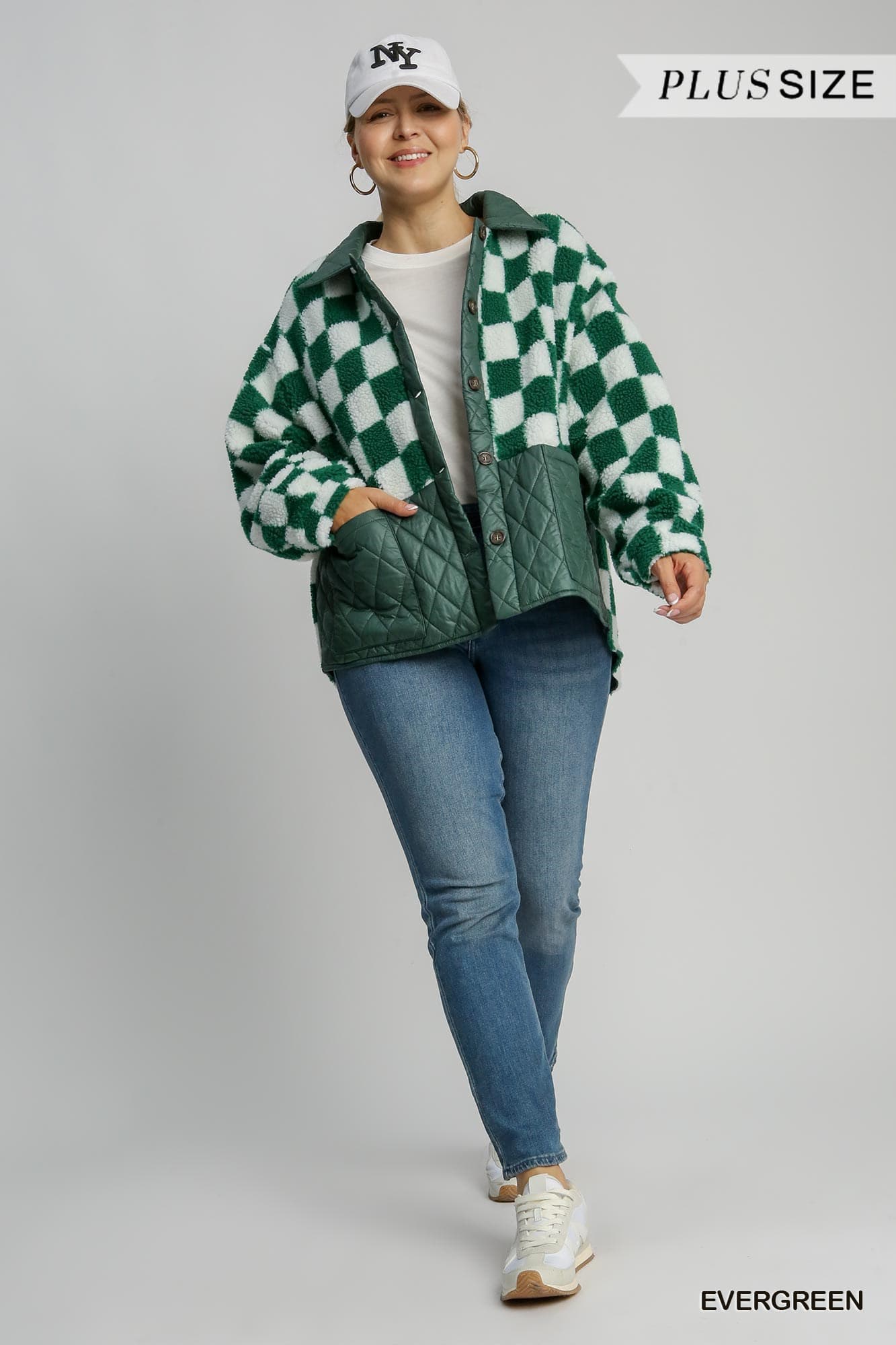 Checkered Fleece Jacket