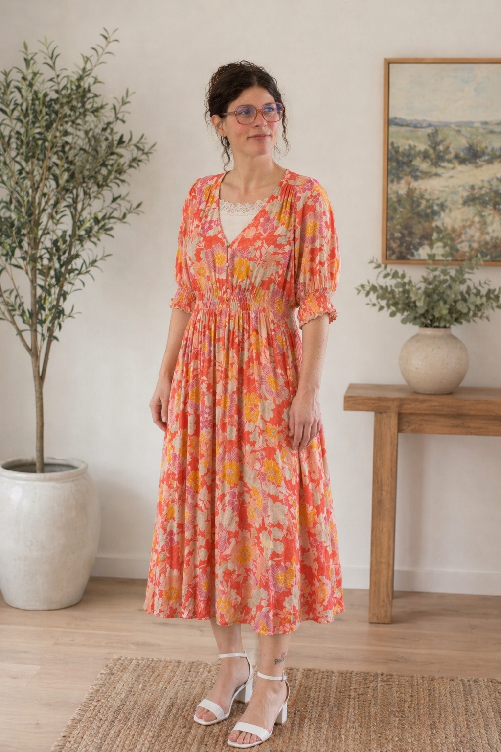 Summer Breeze Floral Maxi Dress