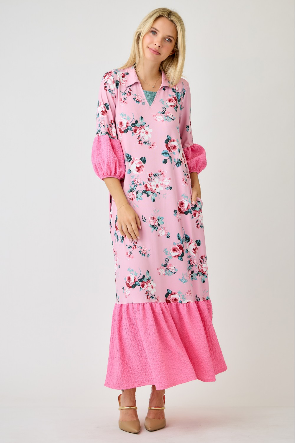Sweetheart Garden Floral Dress
