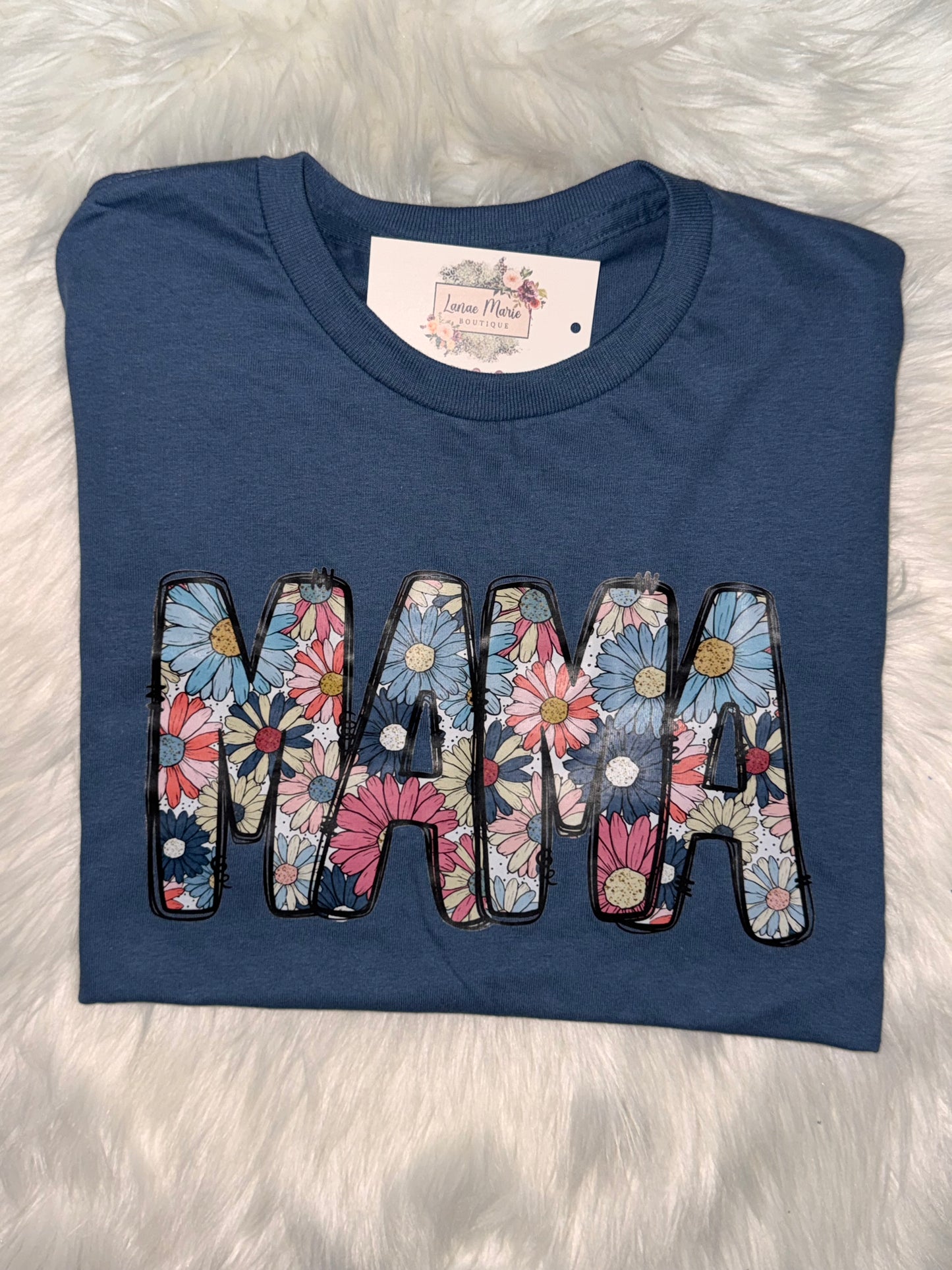 Mama Floral Tee