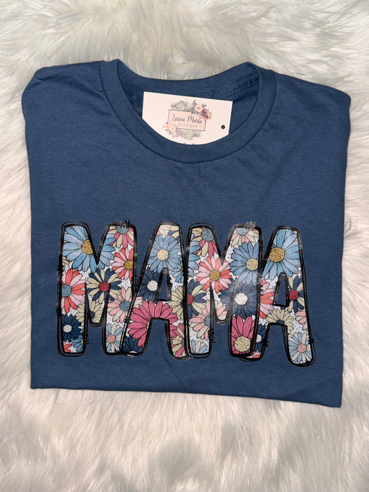 Mama Floral Tee