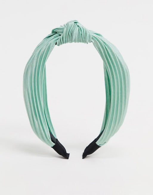 Pleated Knotted Headband