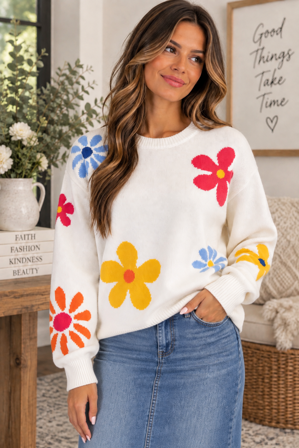 Wildflower Wishes Sweater
