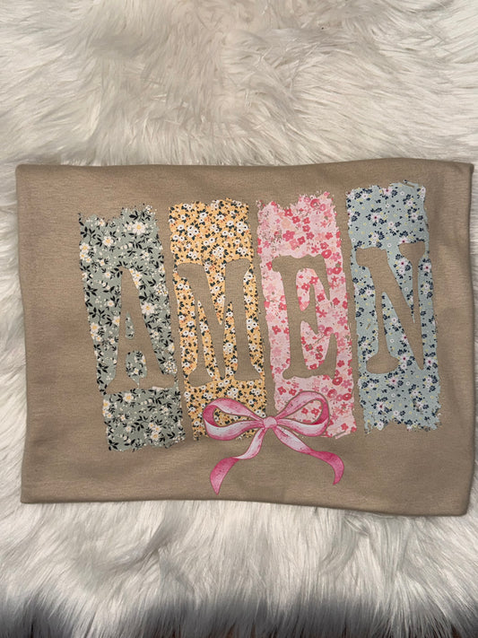 Amen Floral Tee