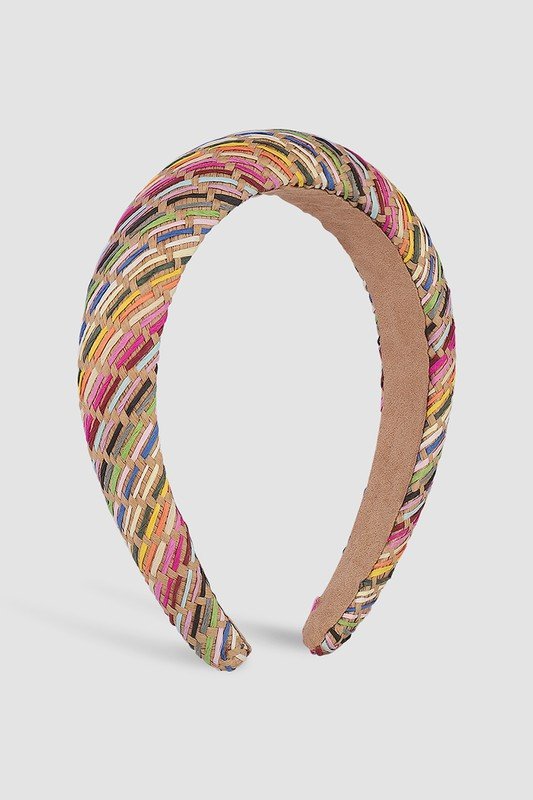 Woven Multicolored Pattern Headband