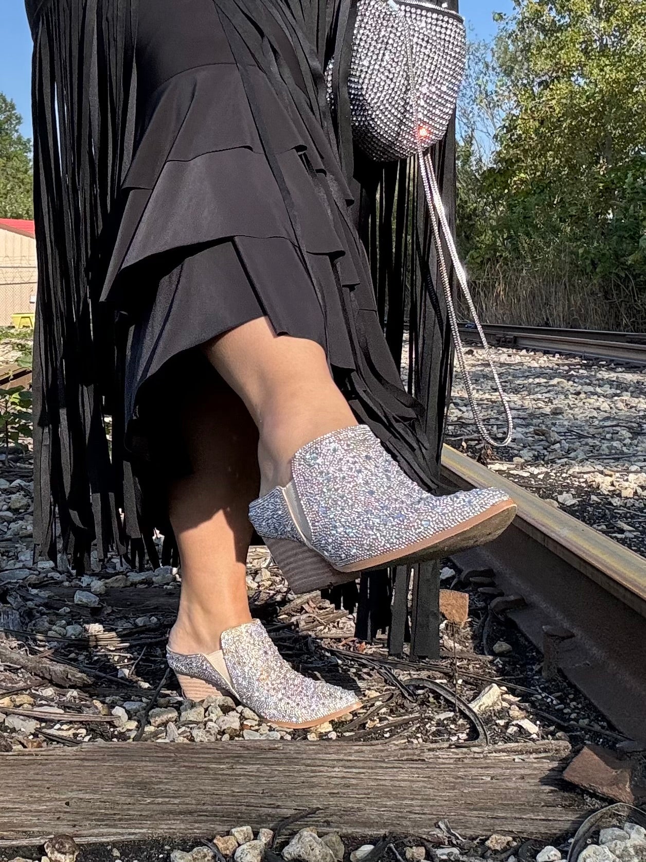 Corkys• Hello Darling Rhinestone Mules