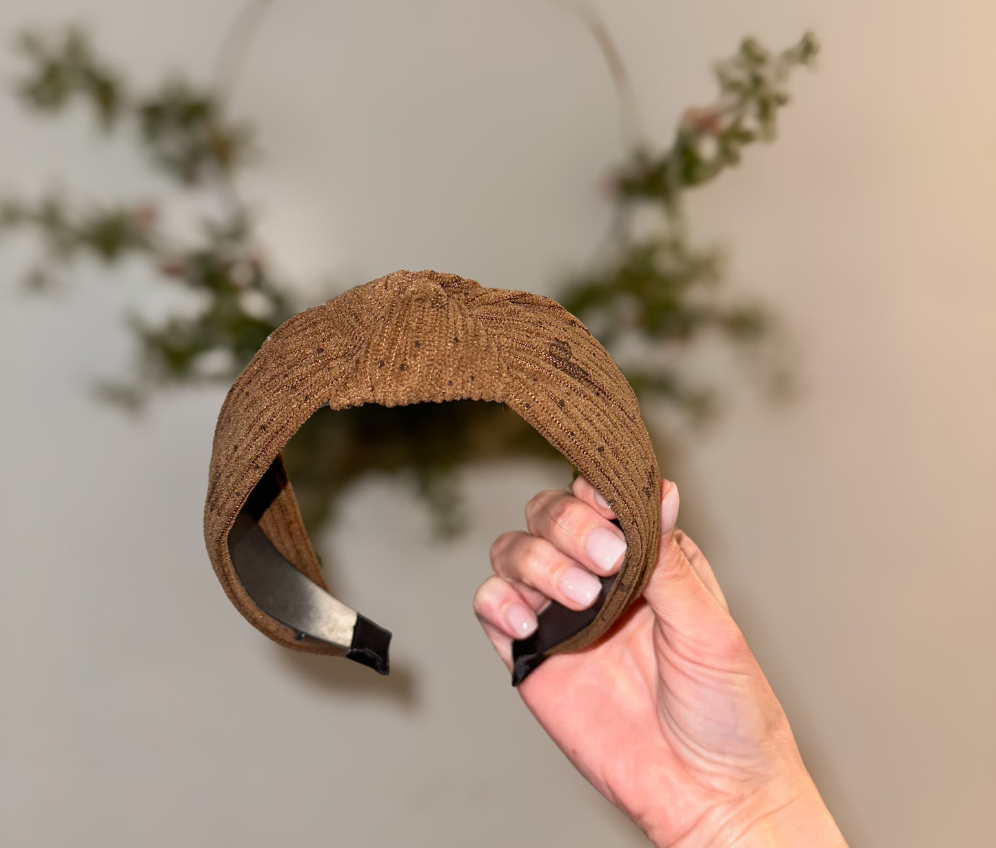 Bow Print Knotted Headband