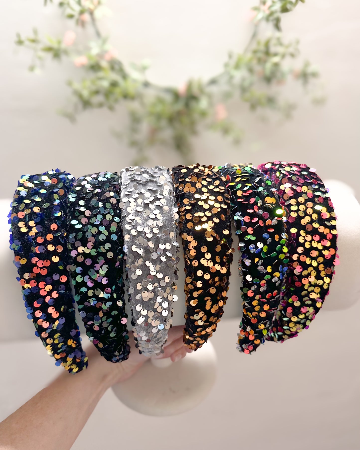 Sparkling Sequin Headbands
