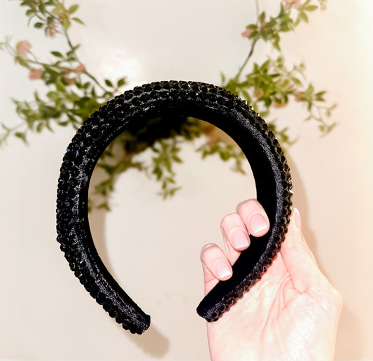 Black Spike Headband