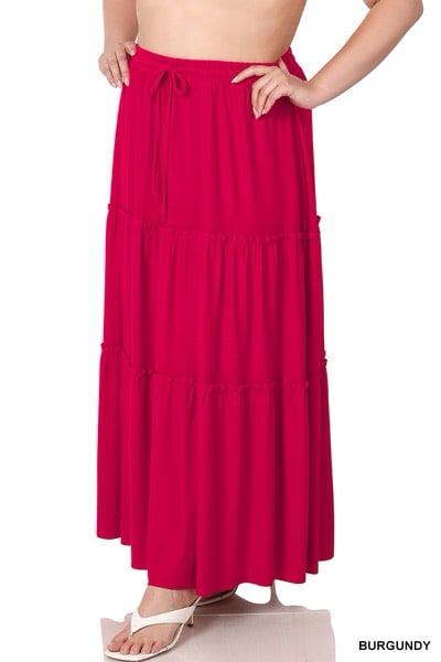 Kristie• Maxi Tiered Skirt