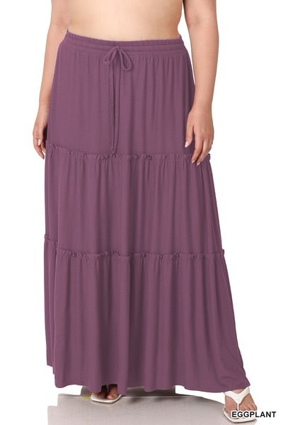 Kristie• Maxi Tiered Skirt