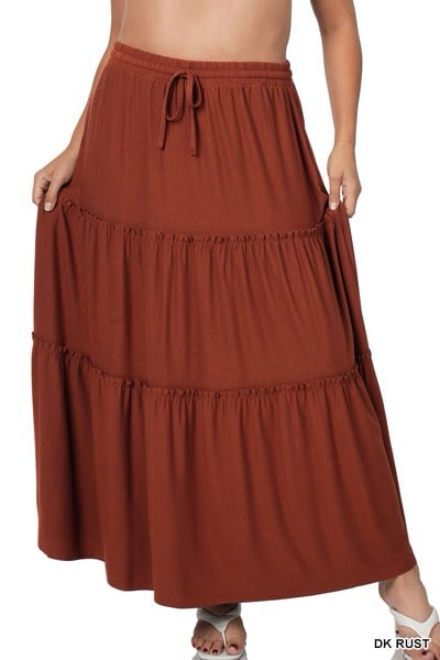 Kristie• Maxi Tiered Skirt